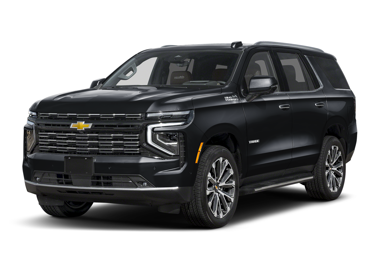 2026 Chevrolet Tahoe High Country in Polar White Tricoat — front three-quarter view