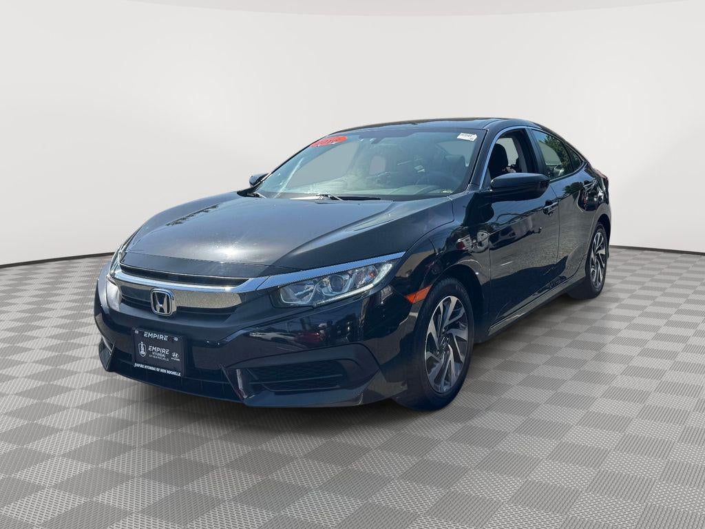 2016 Honda Civic — rear three-quarter view
