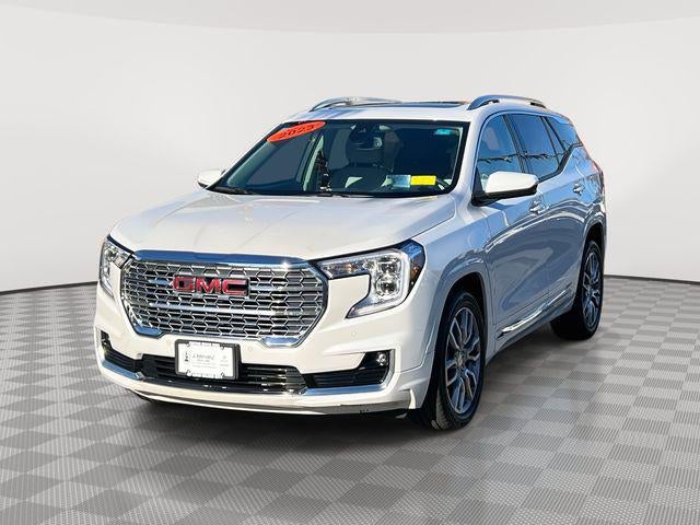 2022 GMC Terrain — rear three-quarter view