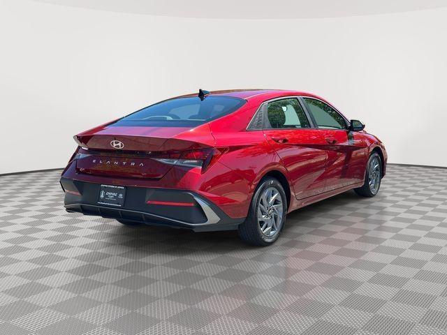 2024 Hyundai Elantra — rear three-quarter view