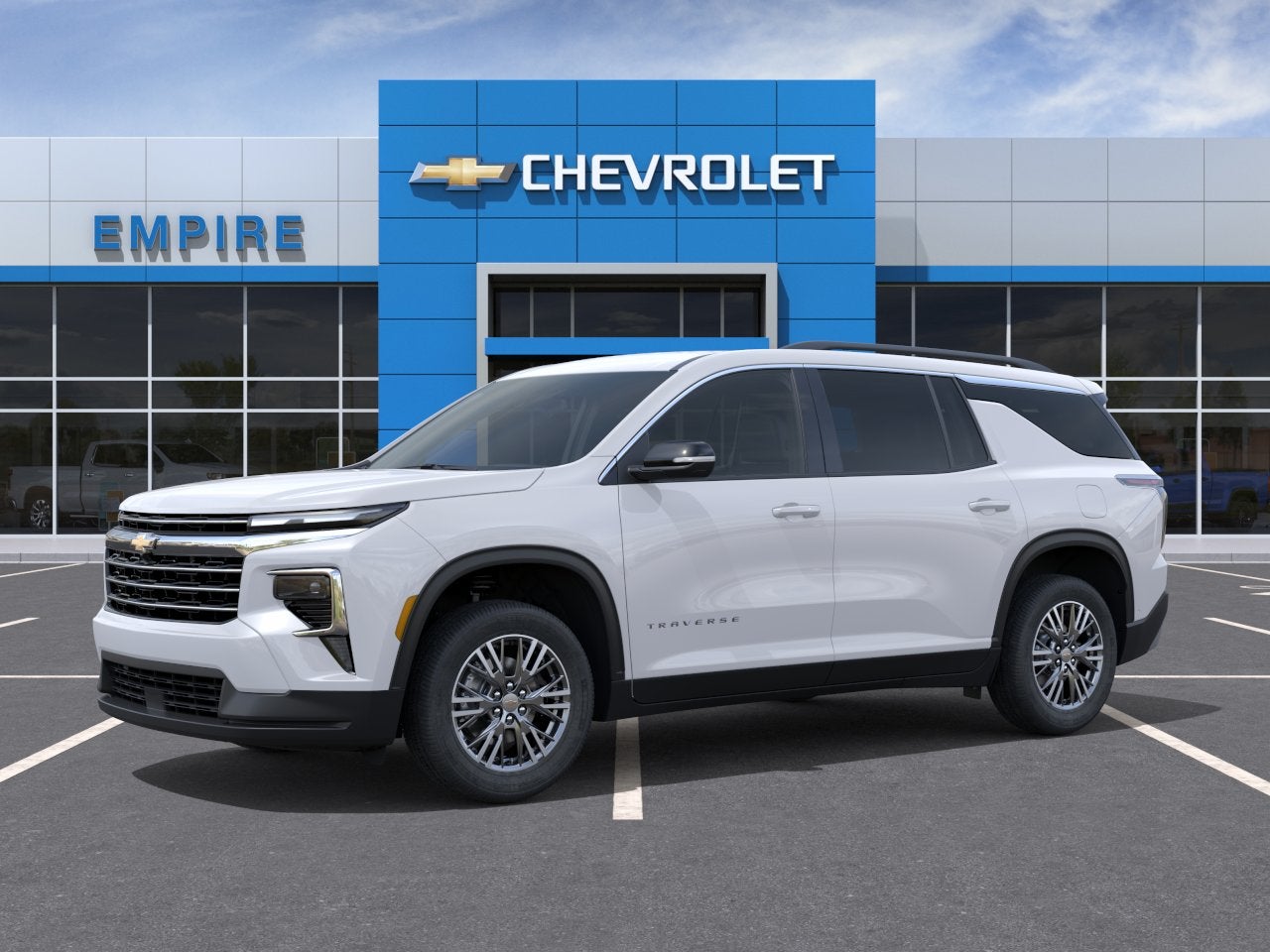 2026 Chevrolet Traverse — side profile view
