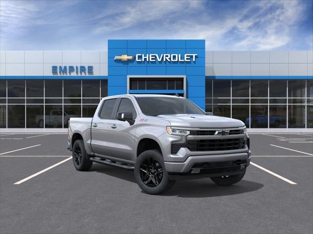 2026 Chevrolet Silverado 1500 RST in Sterling Gray Metallic — front three-quarter view
