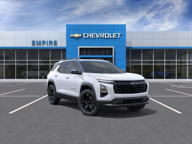 2027 Chevrolet Equinox AWD LT in Summit White — front three-quarter view