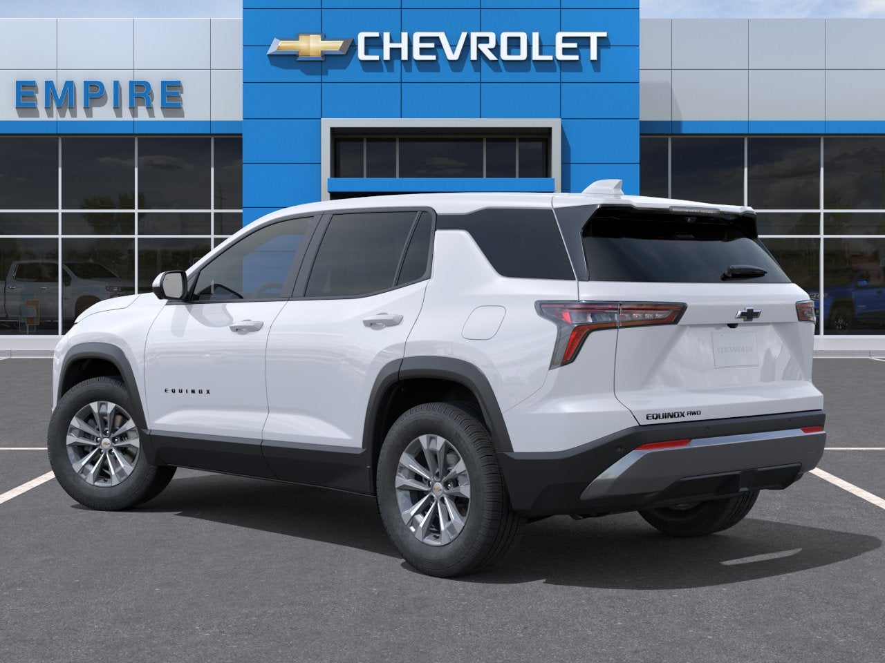2026 Chevrolet Equinox — rear three-quarter view
