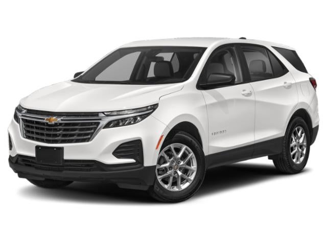 2022 Chevrolet Equinox RS in Summit White — front three-quarter view