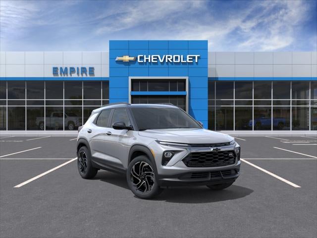 2026 Chevrolet Trailblazer RS in Sterling Gray Metallic — front three-quarter view
