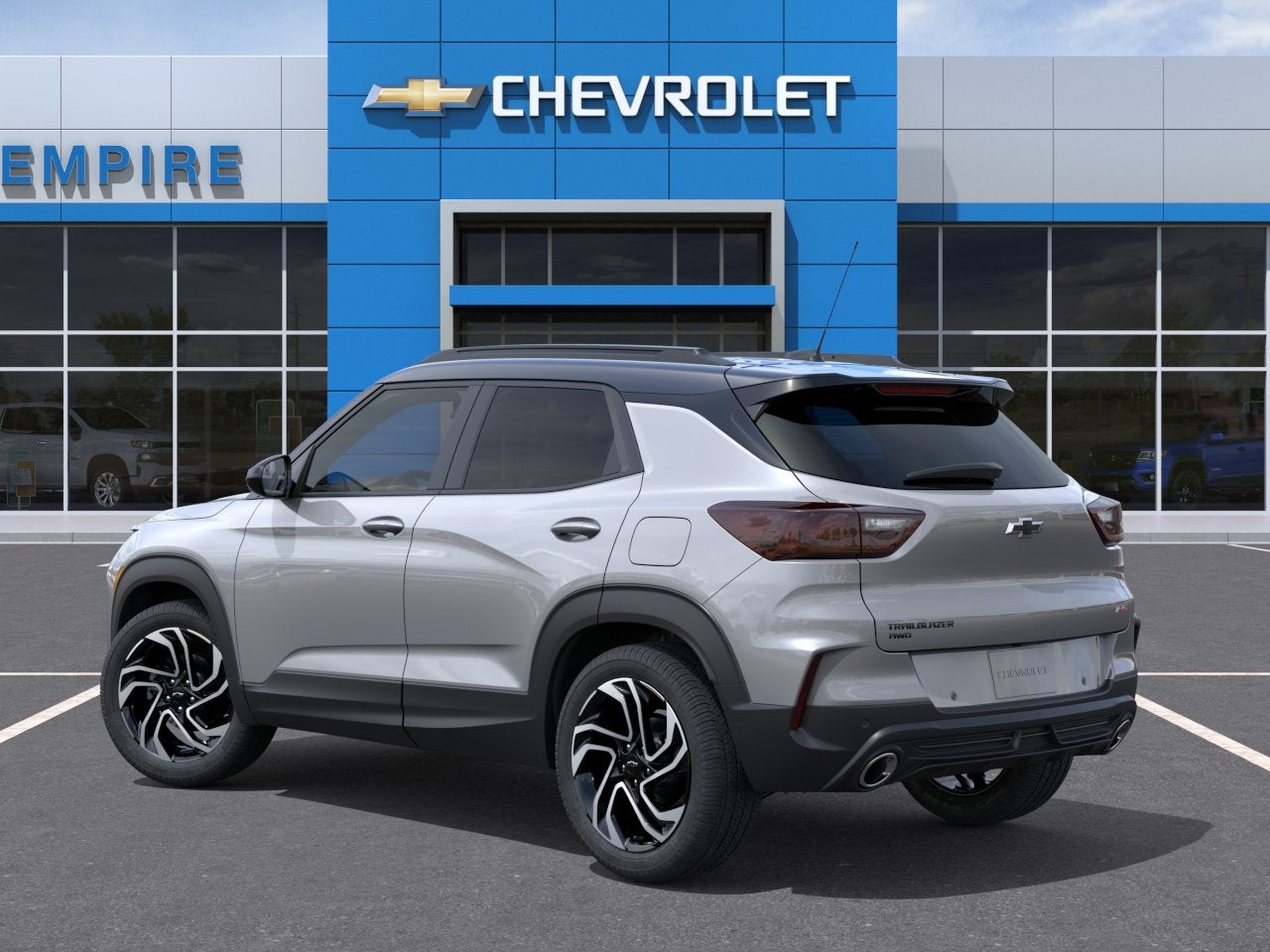 2026 Chevrolet Trailblazer — rear three-quarter view