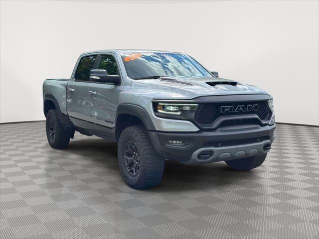 2022 RAM 1500 TRX in Billet Silver Metallic Clearcoat — front three-quarter view
