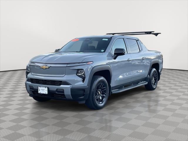 2025 Chevrolet Silverado EV — rear three-quarter view