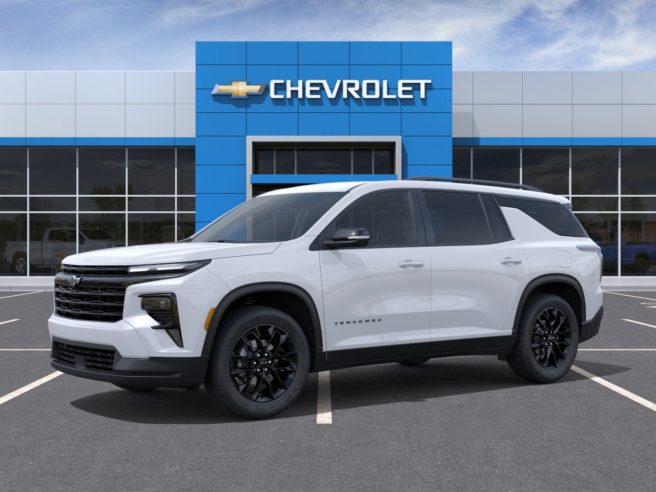 2026 Chevrolet Traverse — side profile view