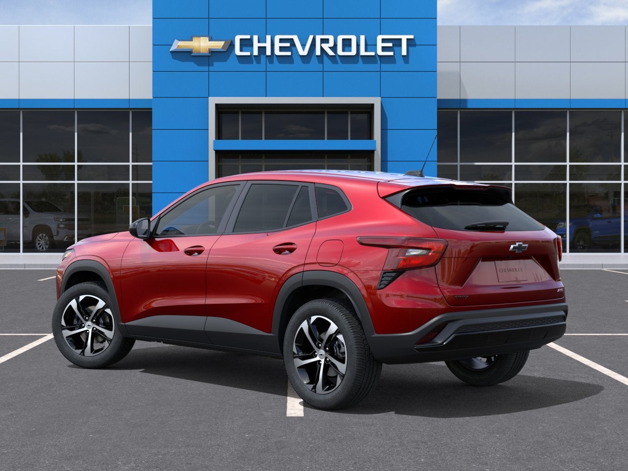 2026 Chevrolet Trax — rear three-quarter view