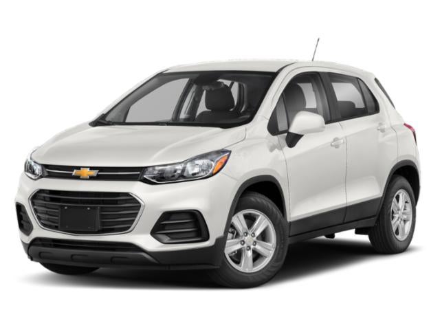 2022 Chevrolet Trax LS in Summit White — front three-quarter view