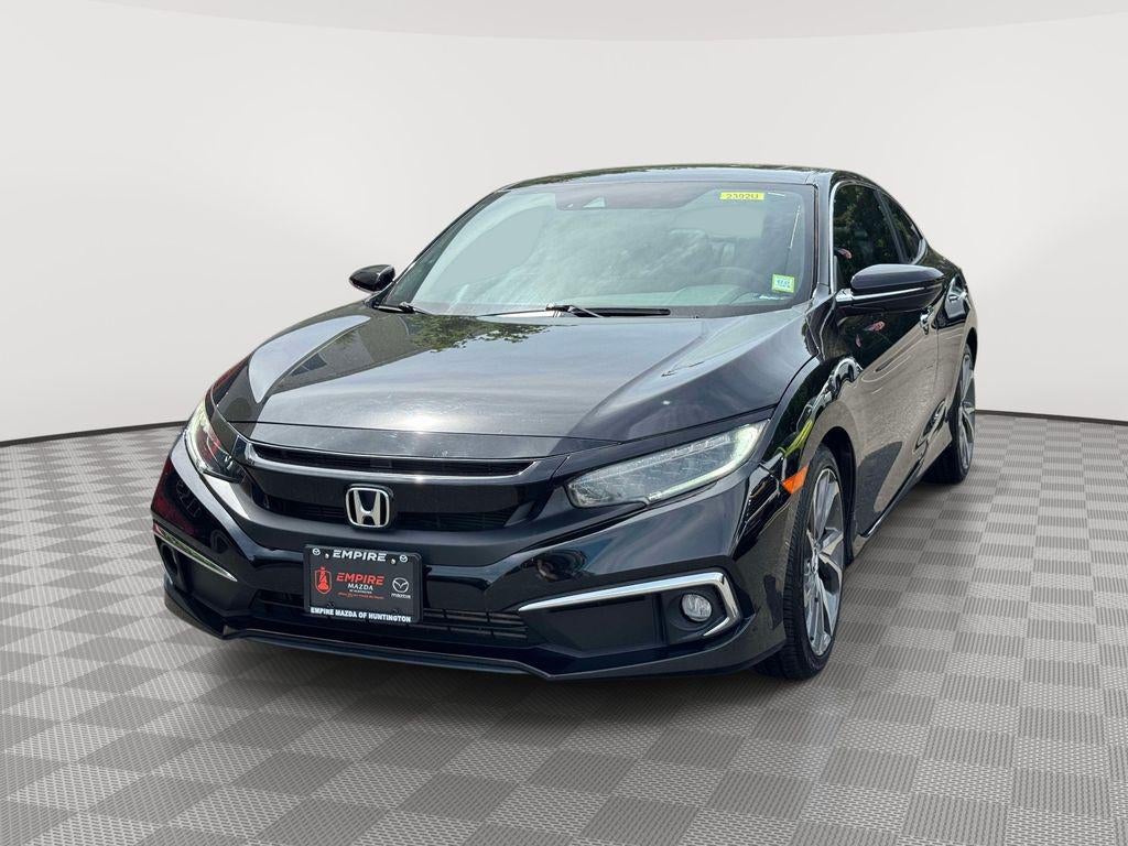 2020 Honda Civic — rear three-quarter view