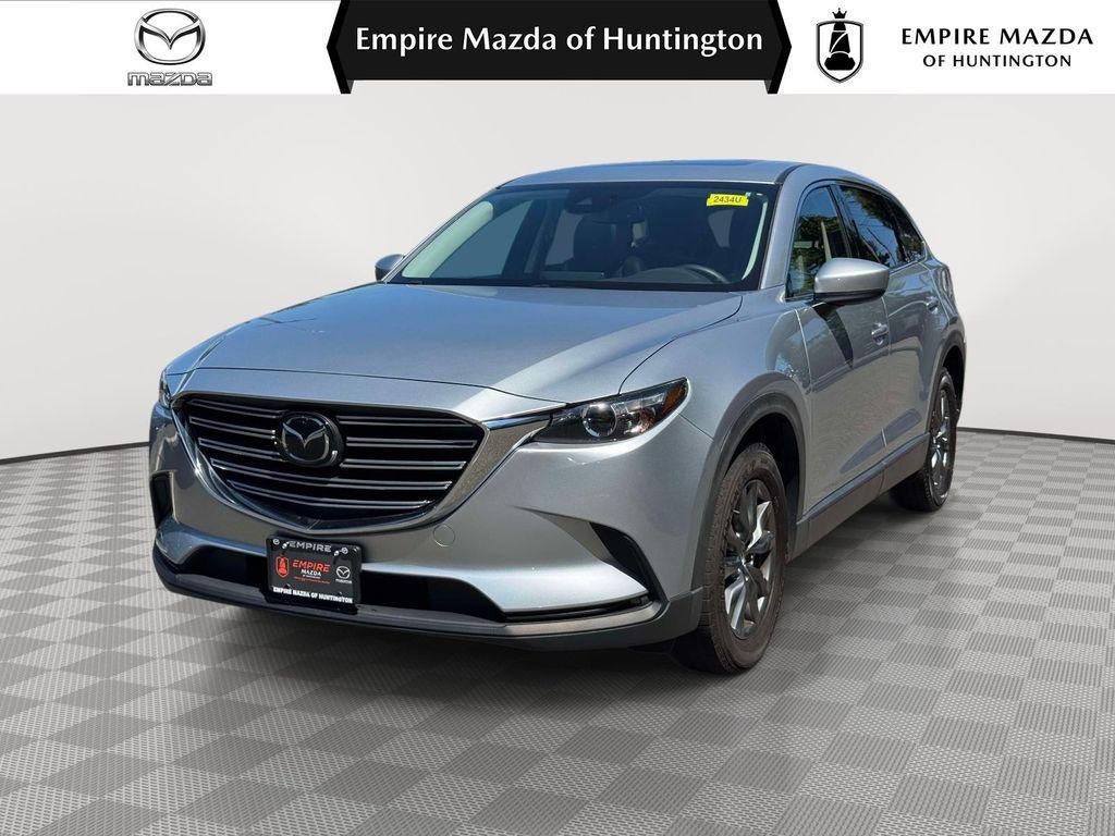 2023 Mazda Mazda CX-9 Touring in Sonic Silver Metallic — front three-quarter view